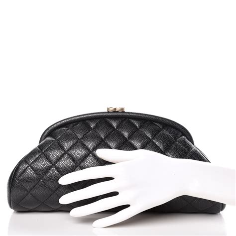 chanel timeless medium caviar|Chanel Caviar Quilted Timeless Clutch Black .